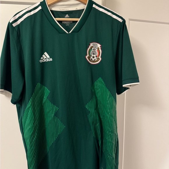 Adidas Official Green Mexico Home Soccer Player Jersey XL - Picture 1 of 3